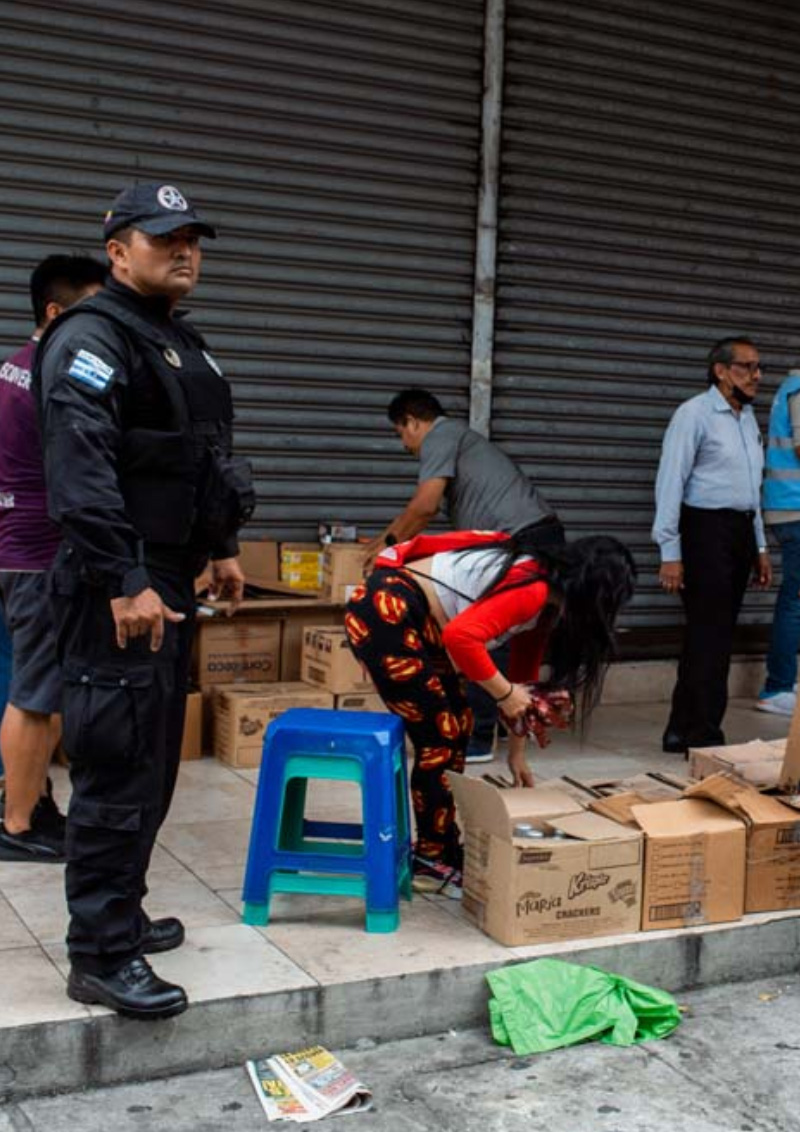 Municipio realiza operativo para recuperar el espacio público y prevenir delitos